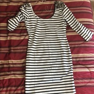 Black And White Dress